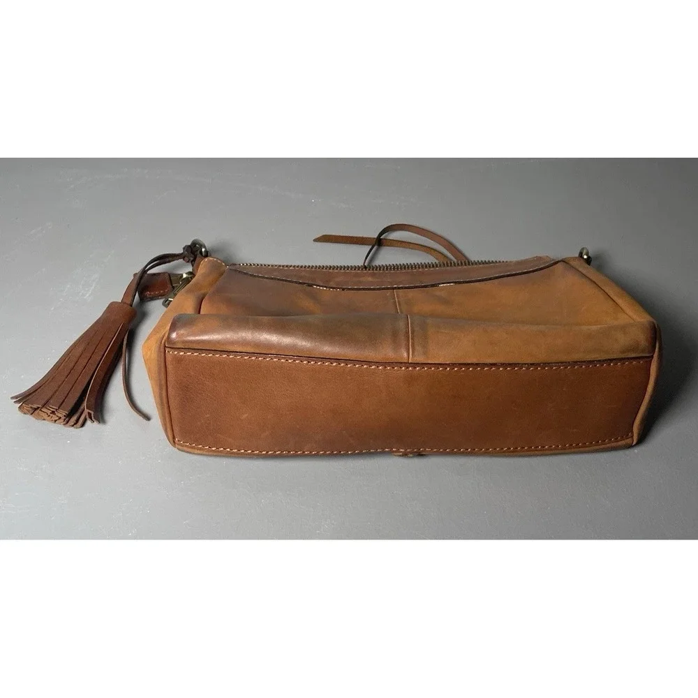 Vintage Patricia‎ Nash Women's Tan Leather Tassel Bag